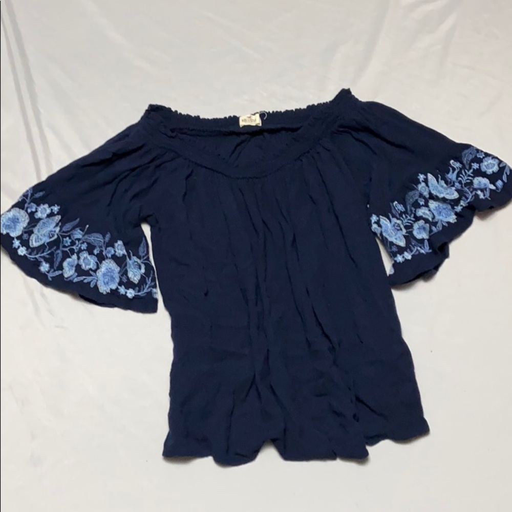 Off the shoulder shirt